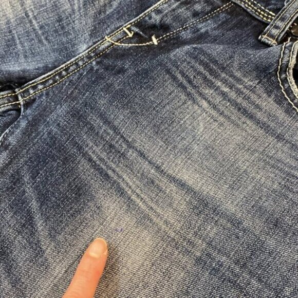 Levi’s Blue Straight Leg Jeans size 26 - Picture 14 of 16